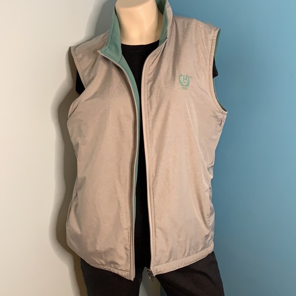 Peter Millar Other - Peter Millar Crown Reversible vest with full zip & drawstring.